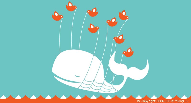WikiWorld comic depiction of the exploding-whale incident, by Gary Williams.