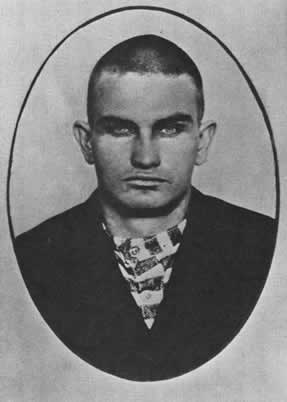 A portrait of Harry Tracy from the Utah Historical Society