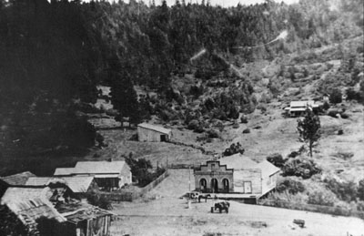 The town of Waldo in 1890. 